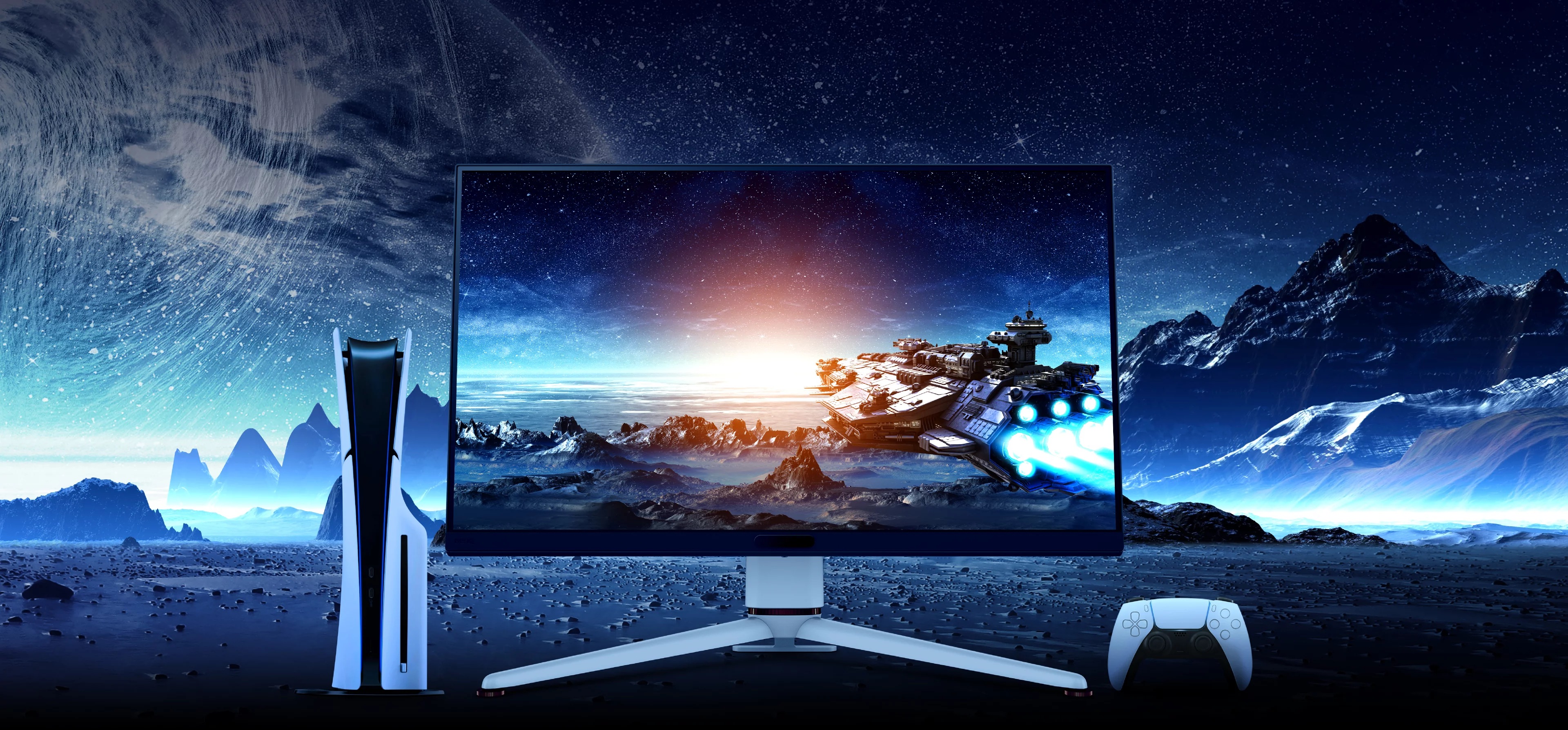 BenQ MOBIUZ EX321UX 32” 1152-zone Mini LED 4K eARC 144Hz 1ms DP2.1